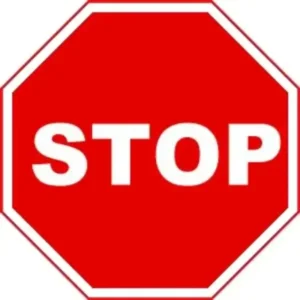 stop sign